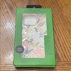NEW Kate Spade Floral IPhone 13 Pro Case